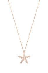Starfish Silver Necklace